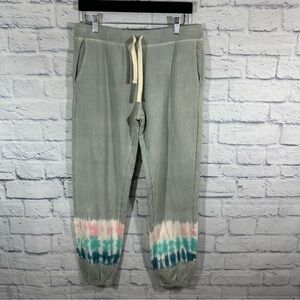 NWT Electric & Rose Tie Dye Jogger Sweatpants Sz Medium GRAY